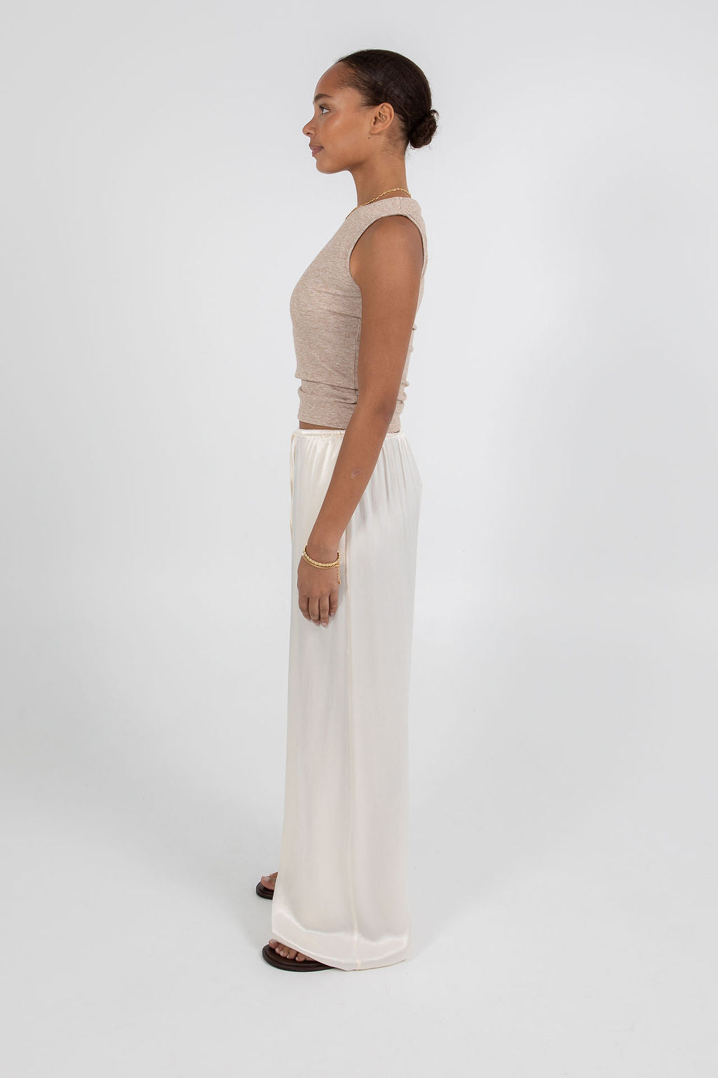 Xanthe Tank Top - Oatmeal