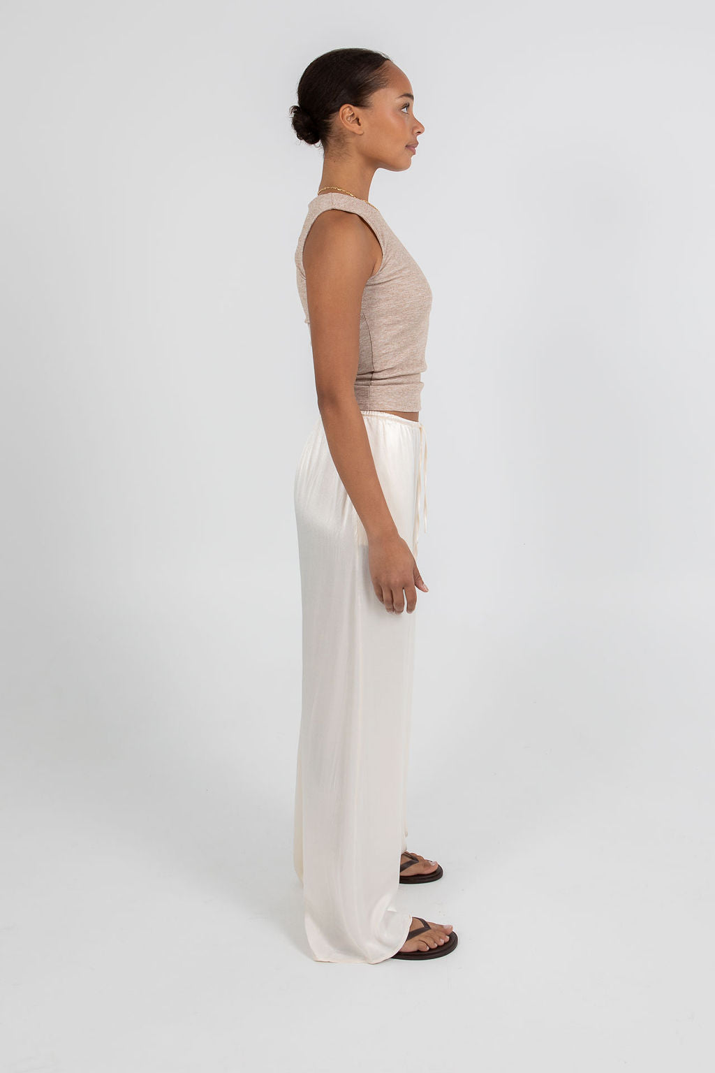Xanthe Tank Top - Oatmeal
