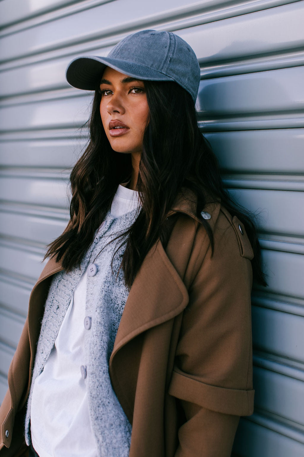 Sarah Trench Coat - Toffee Brown