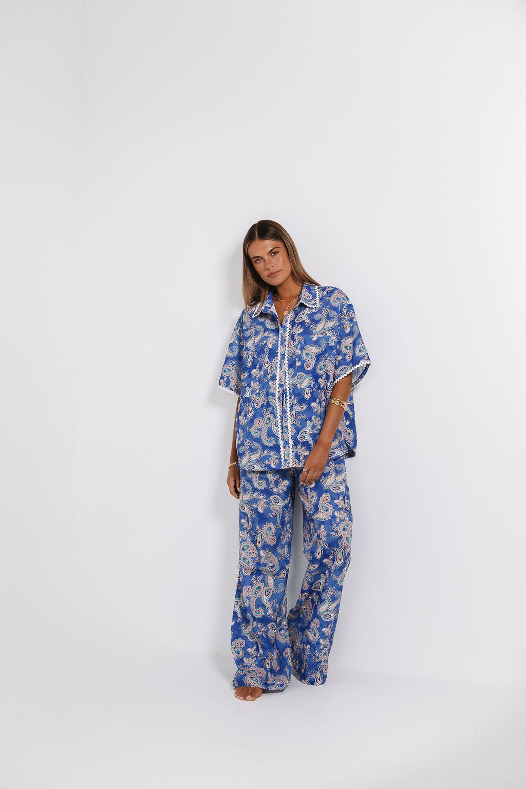 Dellar Pant Oceana Print