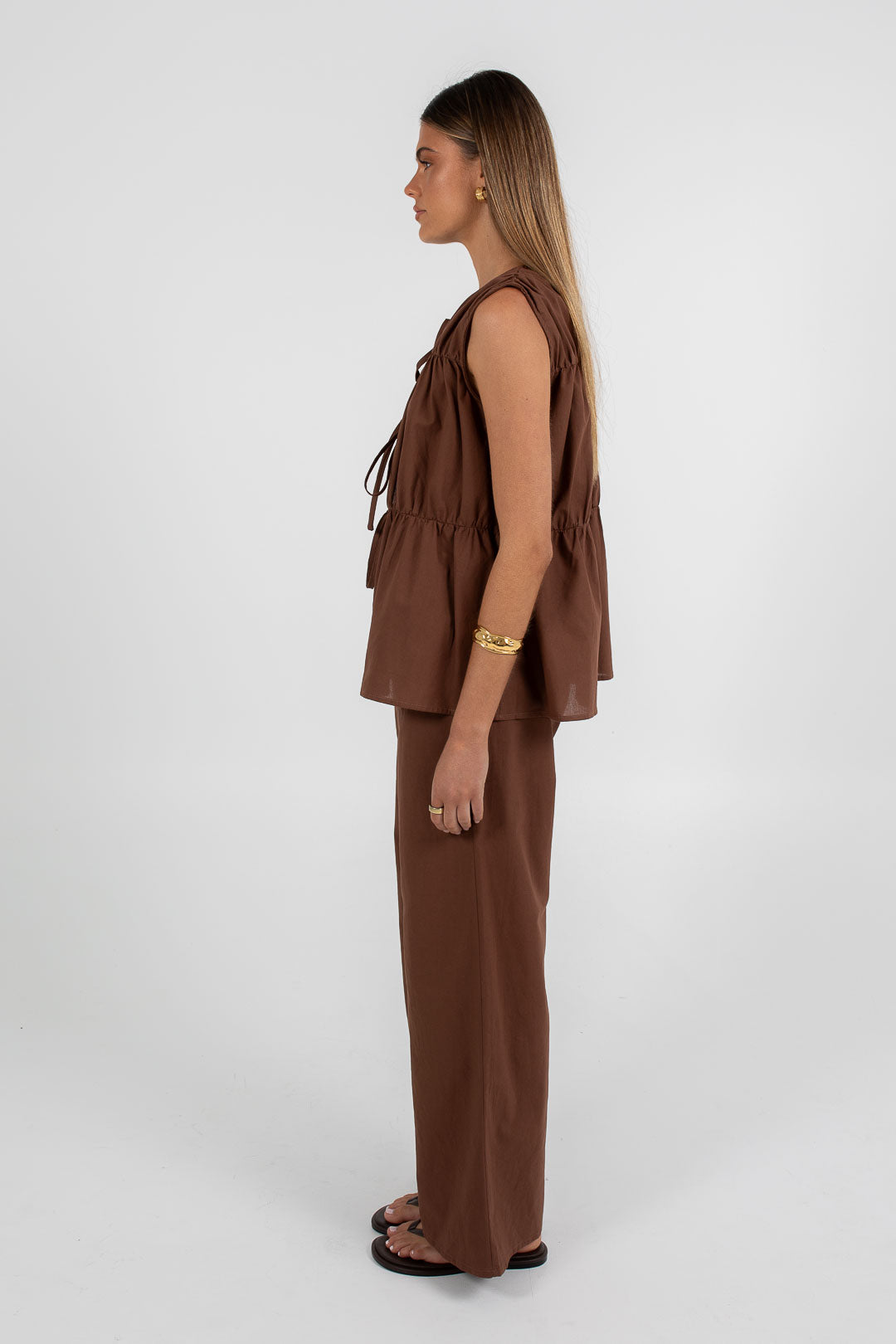 Dora Set Chocolate Brown