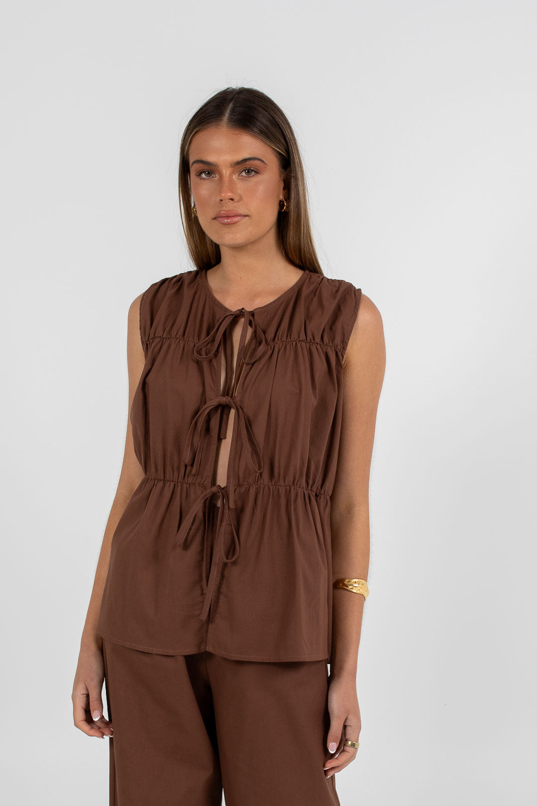 Dora Set Chocolate Brown