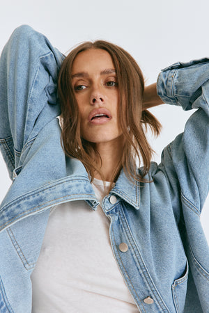 Ilou Denim Shirt Light Vintage