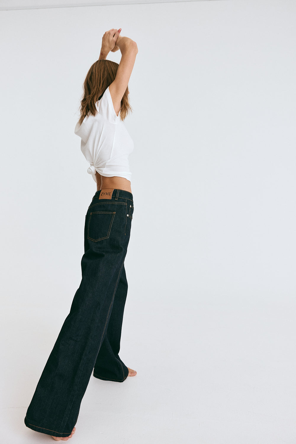 Janey Wide Leg Jeans Indigo