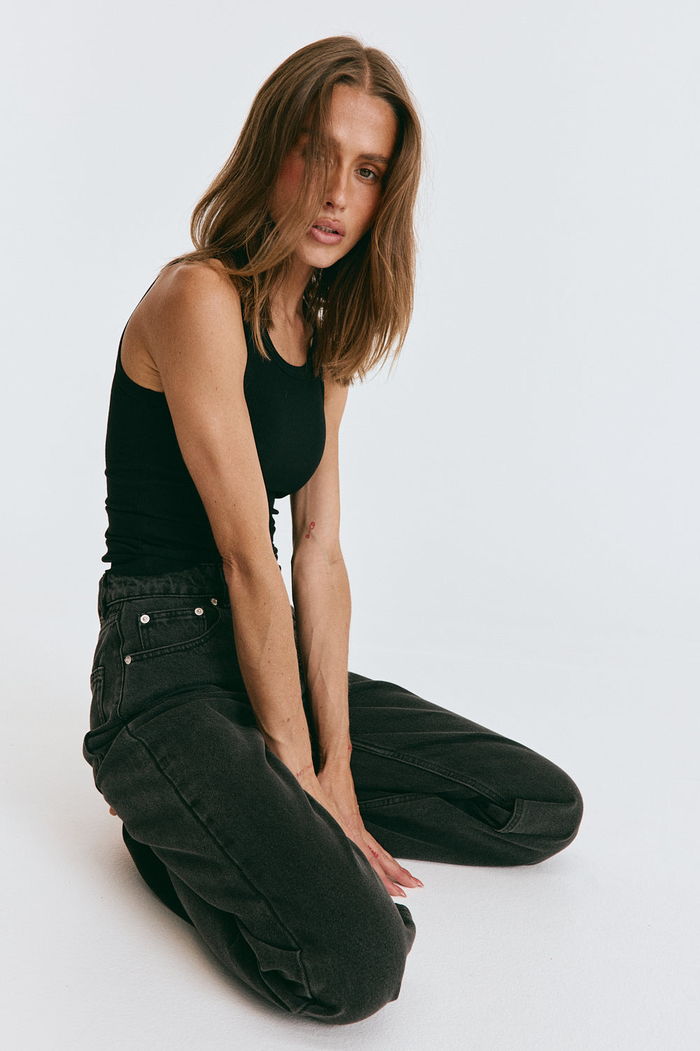 Embley Slim Leg Jean Black