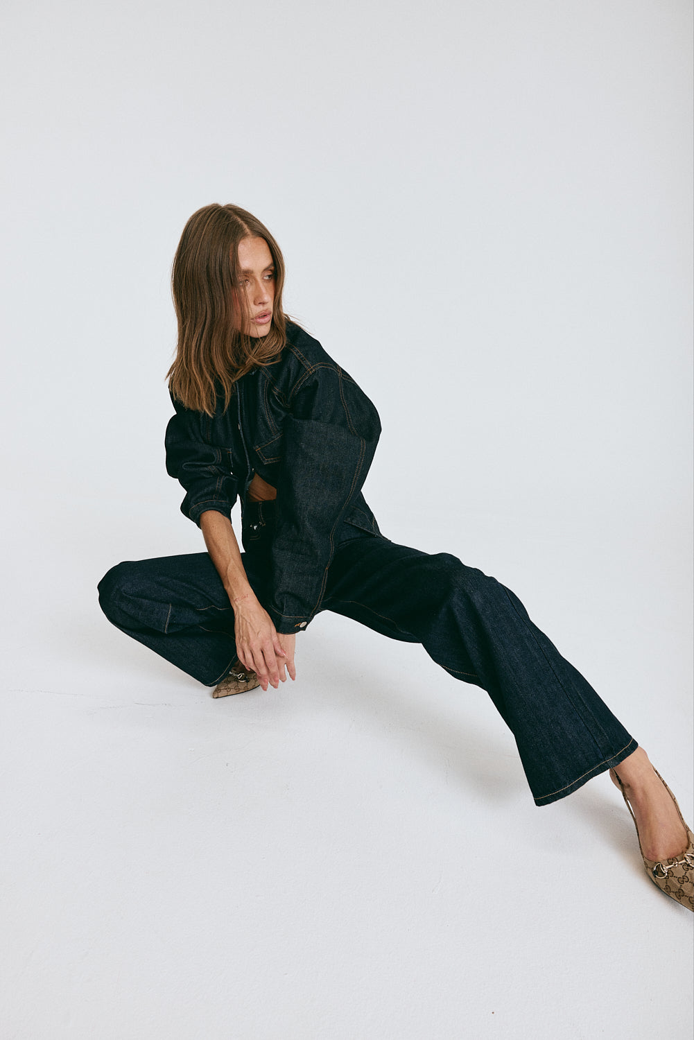 Bessie Straight Leg Jeans Indigo