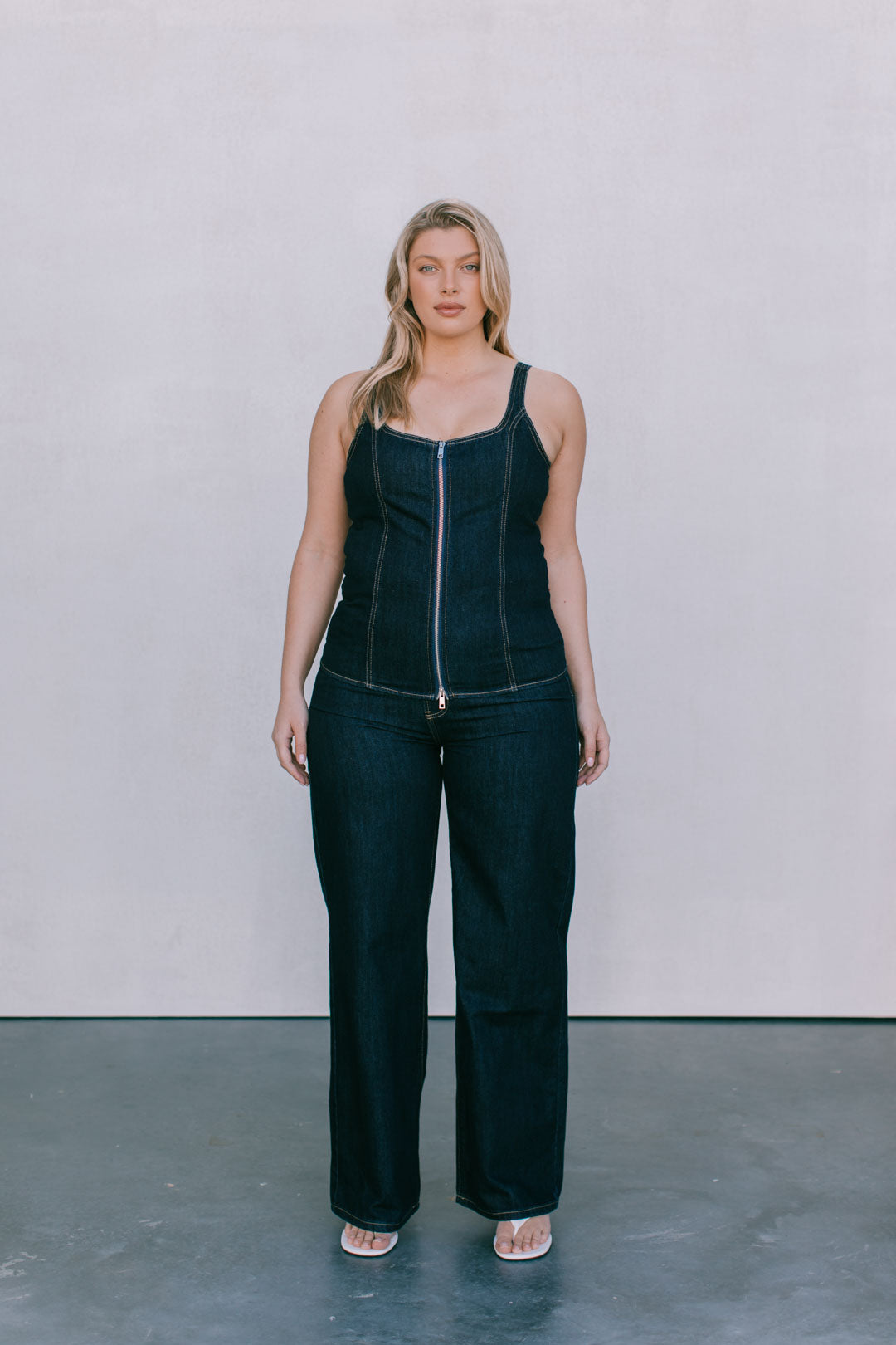 DISPATCH 07.05.25 - Bessie Straight Leg Jeans - Indigo Denim