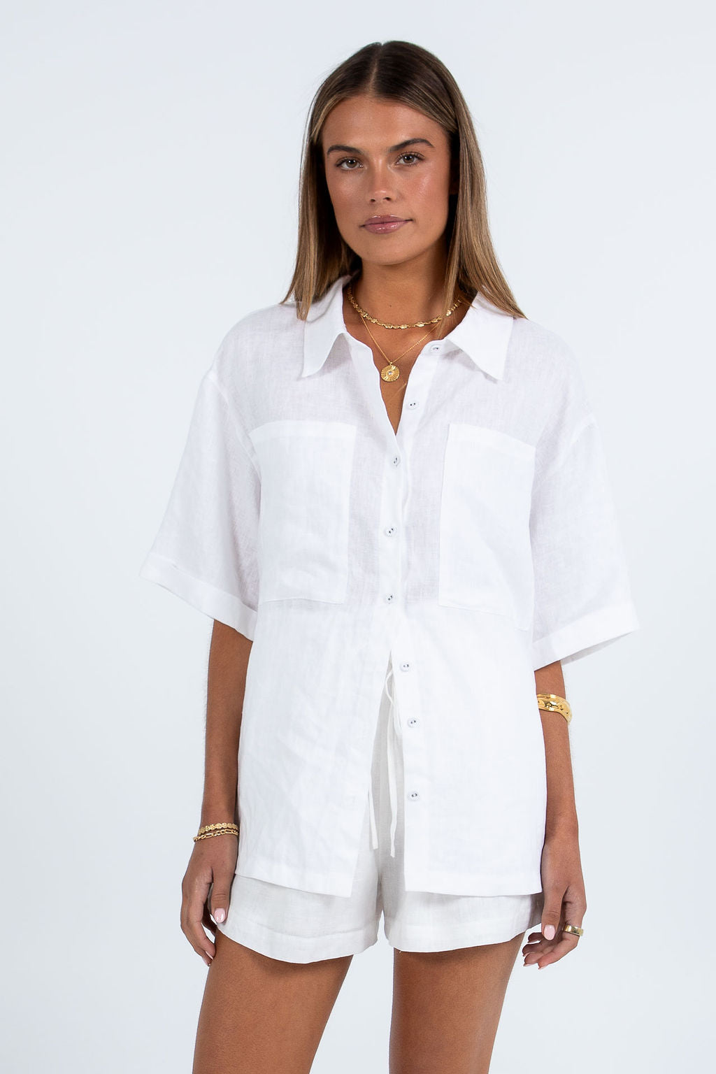 DISPATCH 26.11.25 - Santal Shirt - White