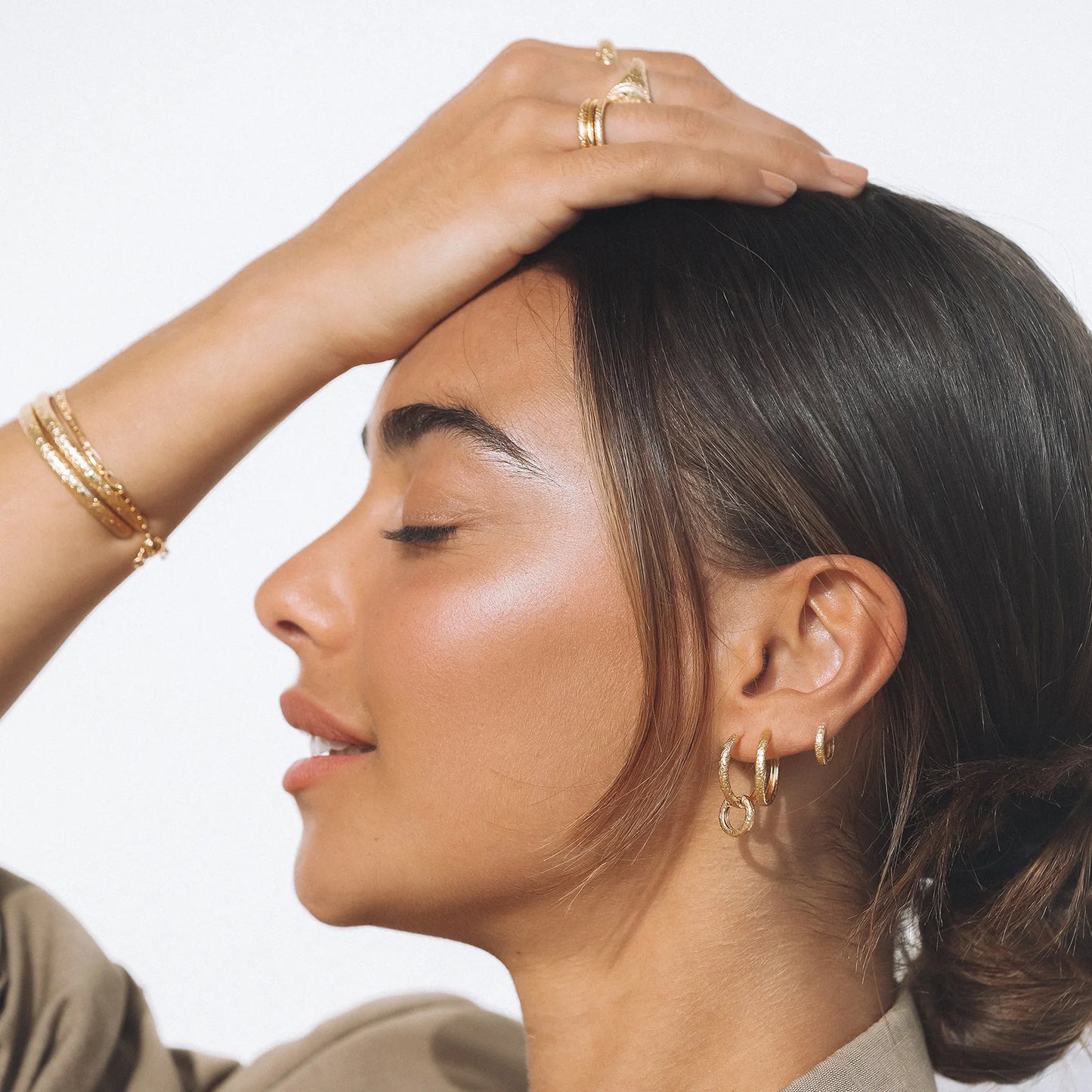 Arabella Earrings - Gold