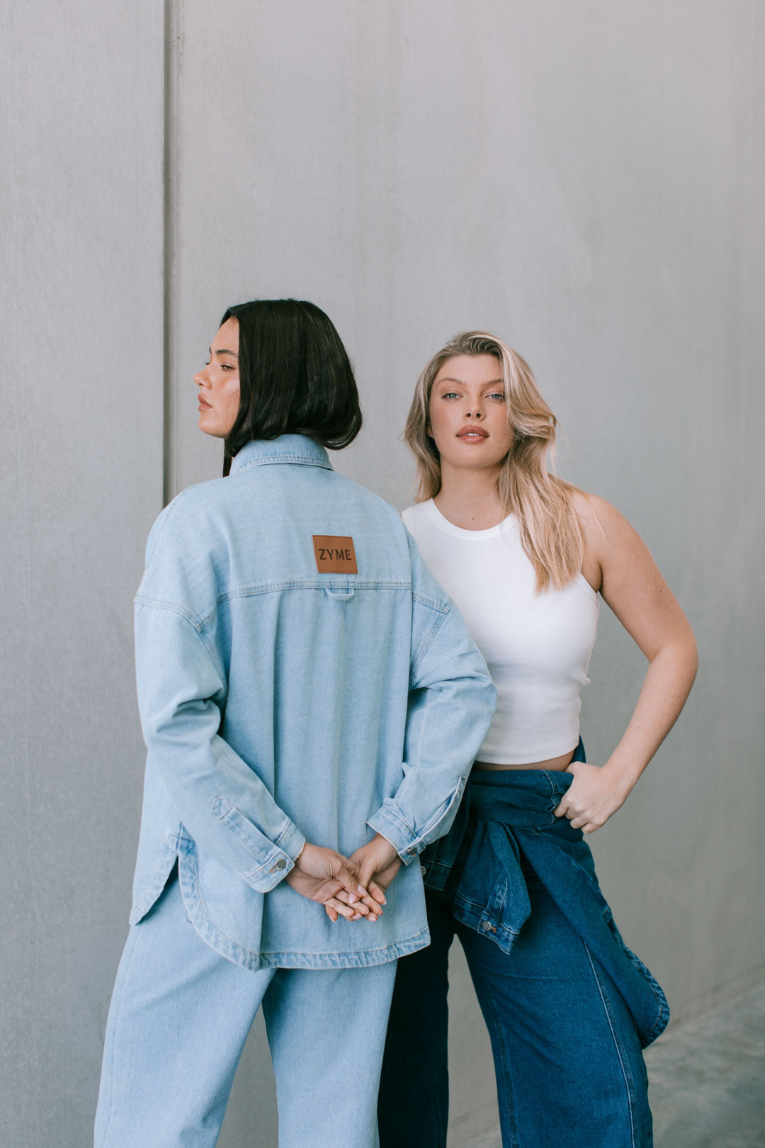 Janey Wide Leg Jeans Light Blue Wash