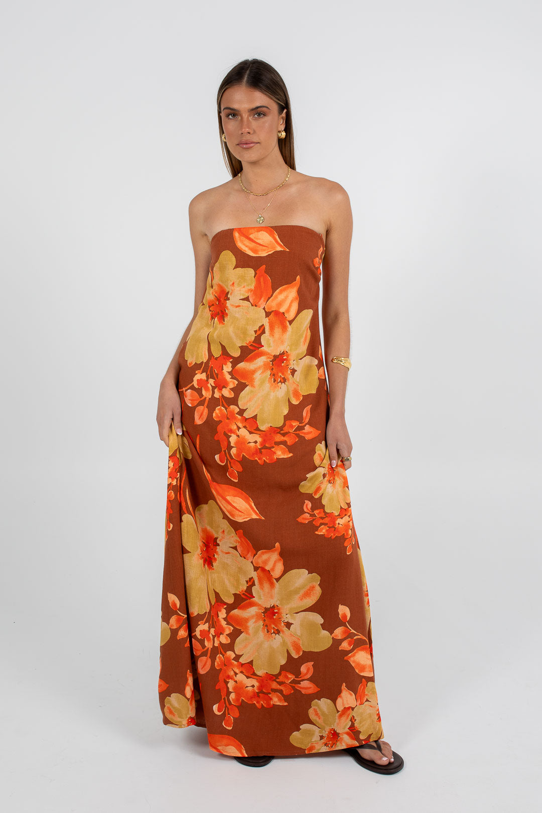 Bevissima Maxi Dress Solvana Print