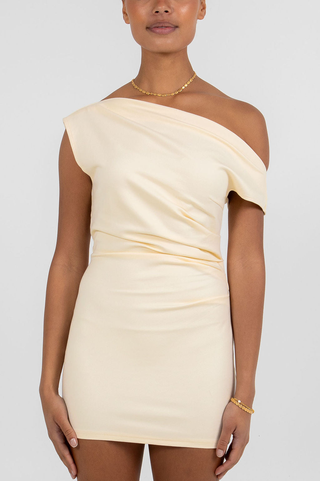 Brydie Mini Dress - Butter