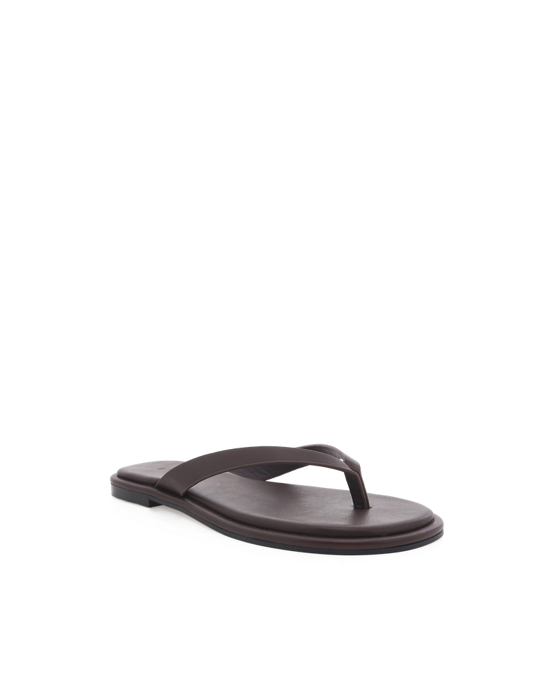 Beaux Thongs - Chocolate Brown