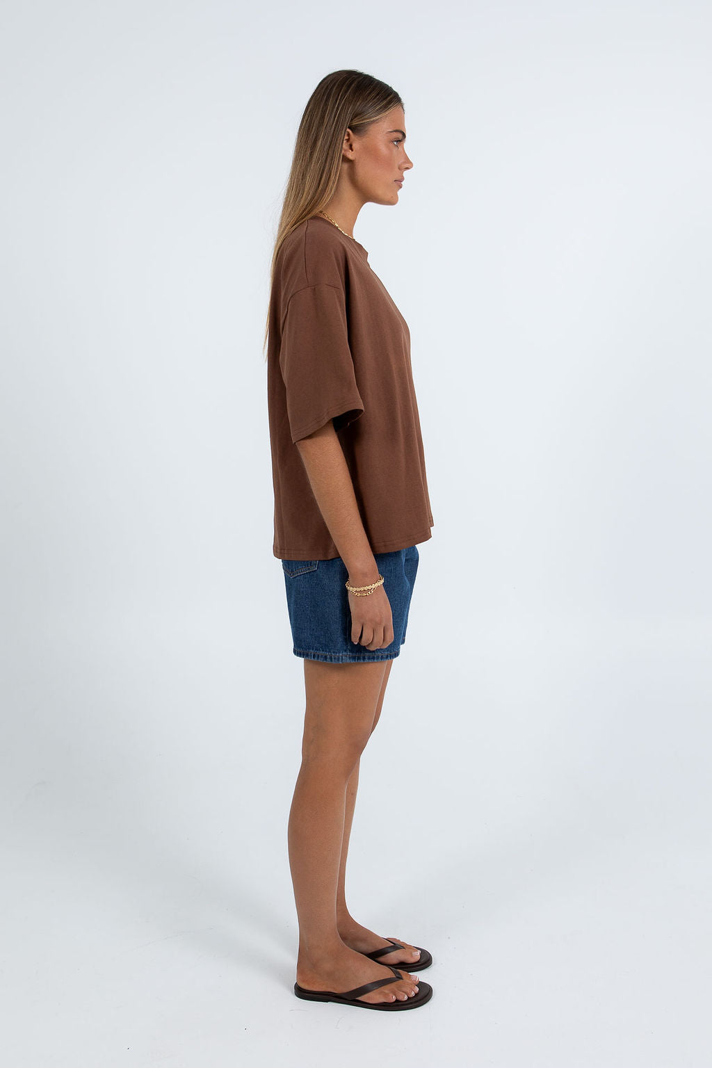Kell Tee - Chocolate Brown