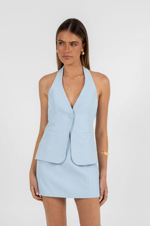 Oden Halter Top Powder Blue