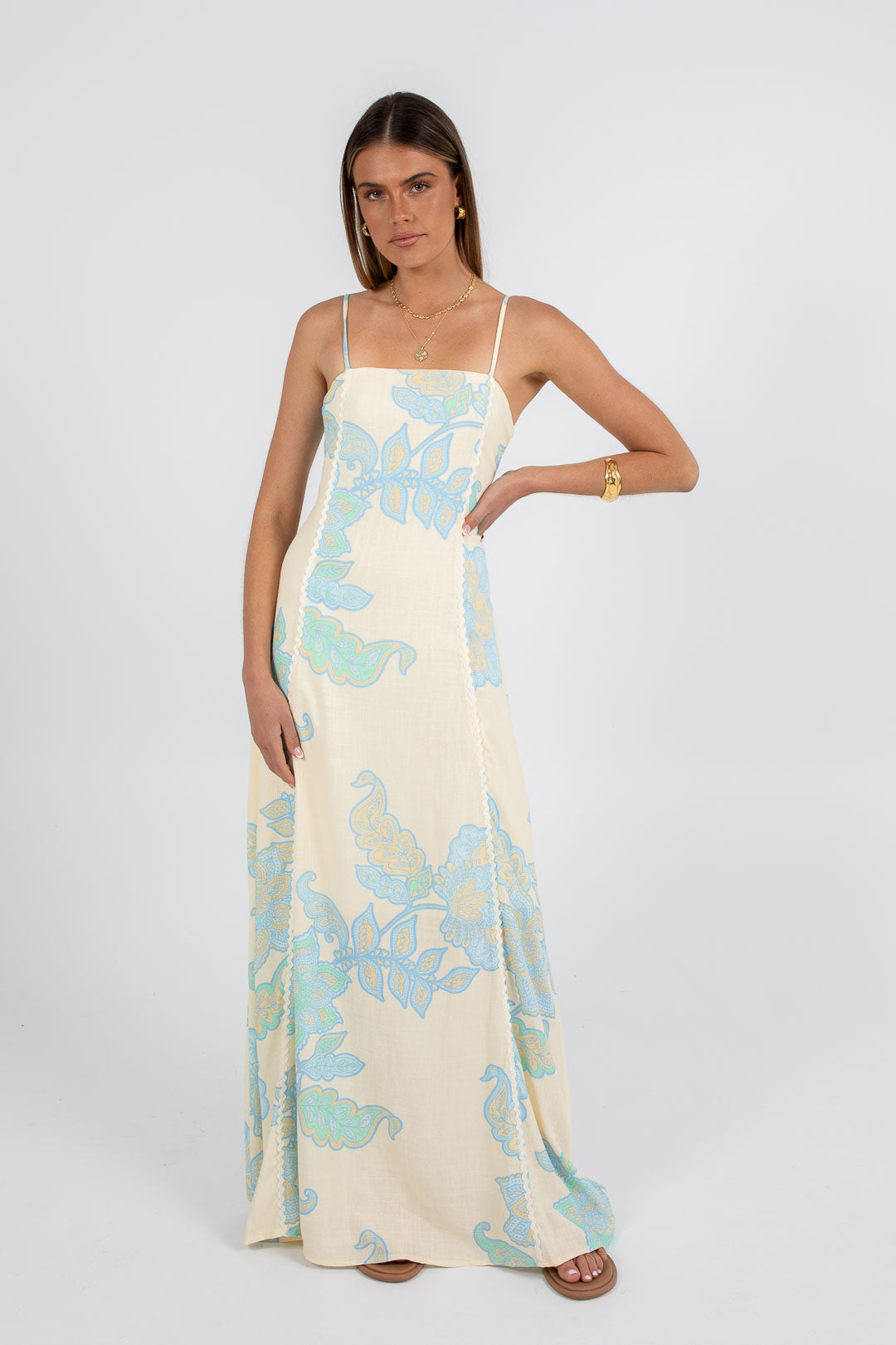 COMING SOON - Grazie Maxi Dress - Lunelle Print