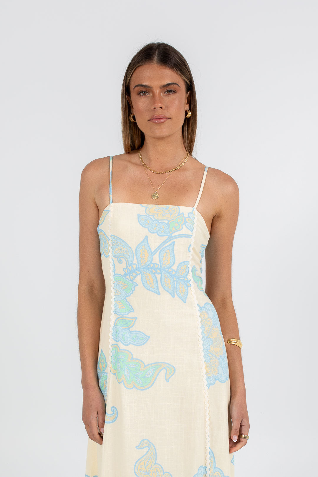 COMING SOON - Grazie Maxi Dress - Lunelle Print