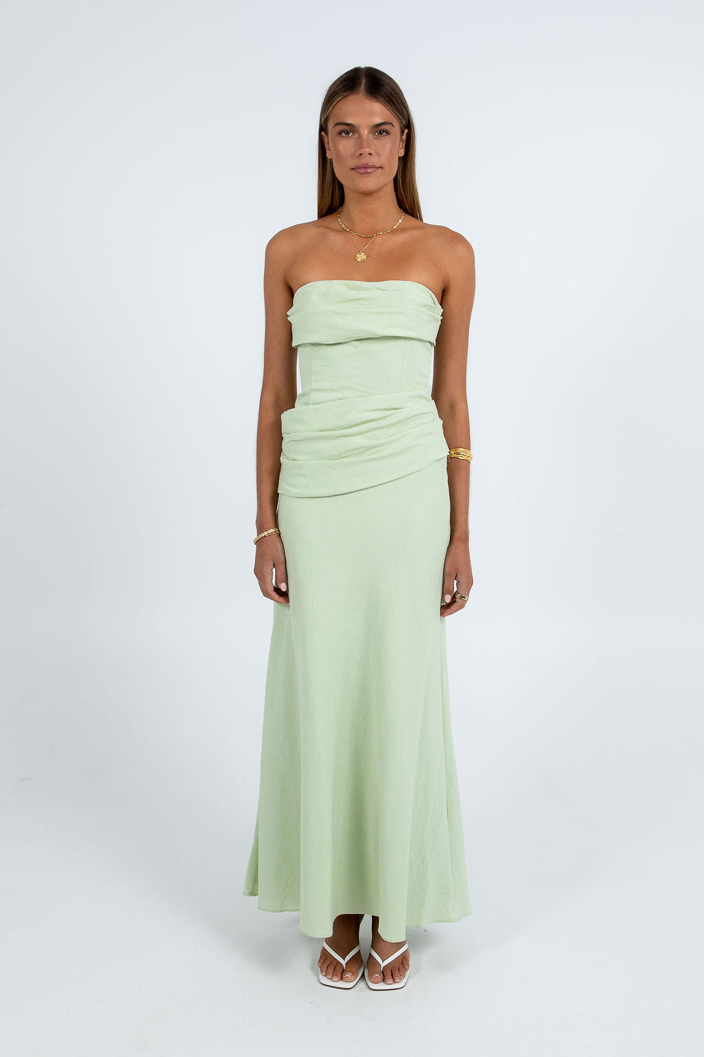 Ularna Maxi Dress Mint