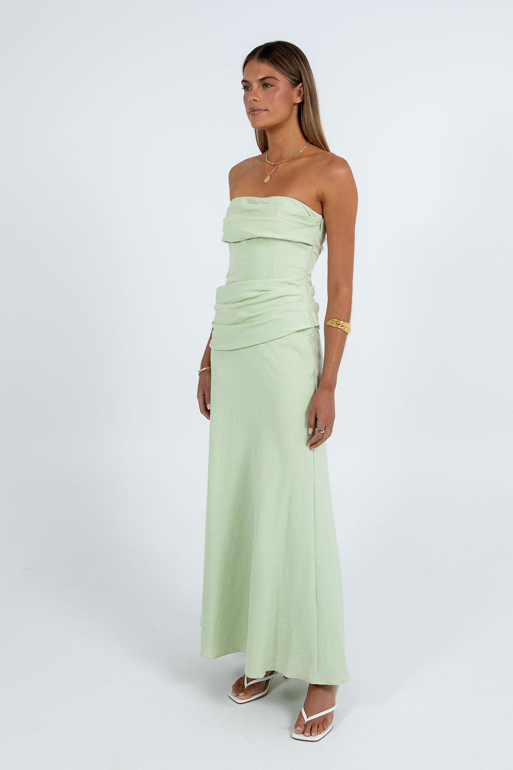 Ularna Maxi Dress Mint
