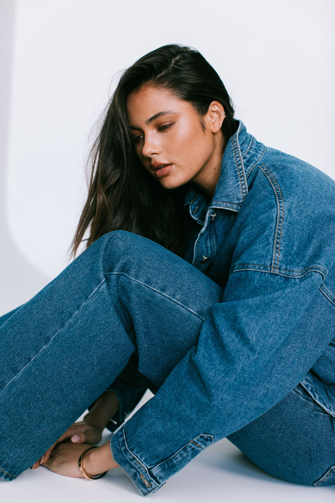 Ilou Denim Shirt Dark Blue Wash