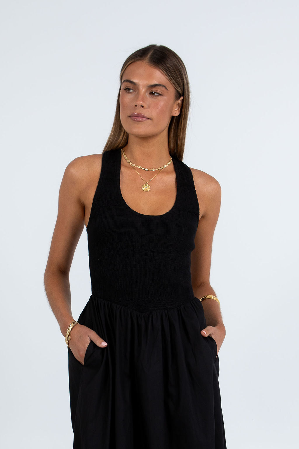 Selene Maxi Dress Black