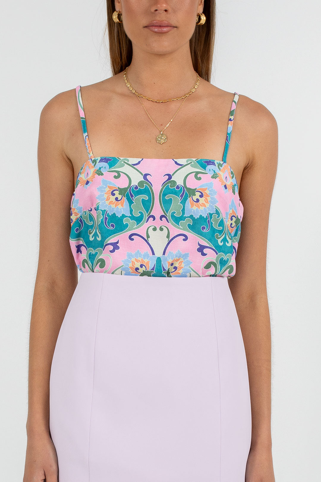 Nellie Mini Skirt - Pastel Lilac
