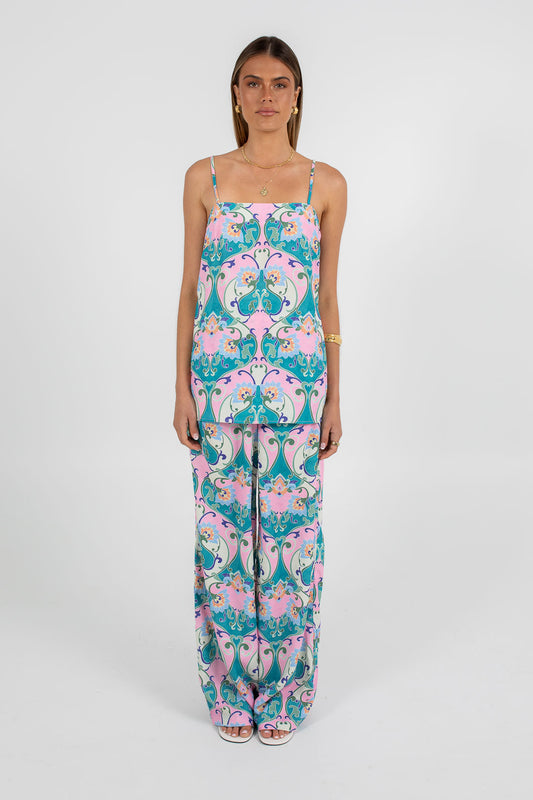 Viola Top - Charm Print