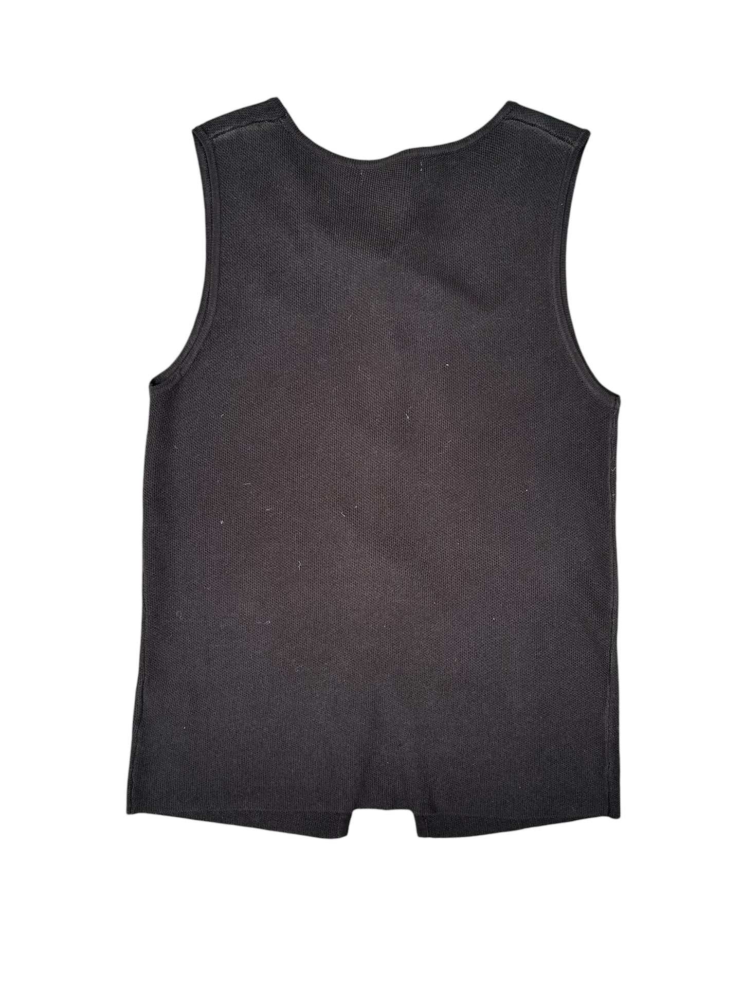 Heddie Knit Vest - Black