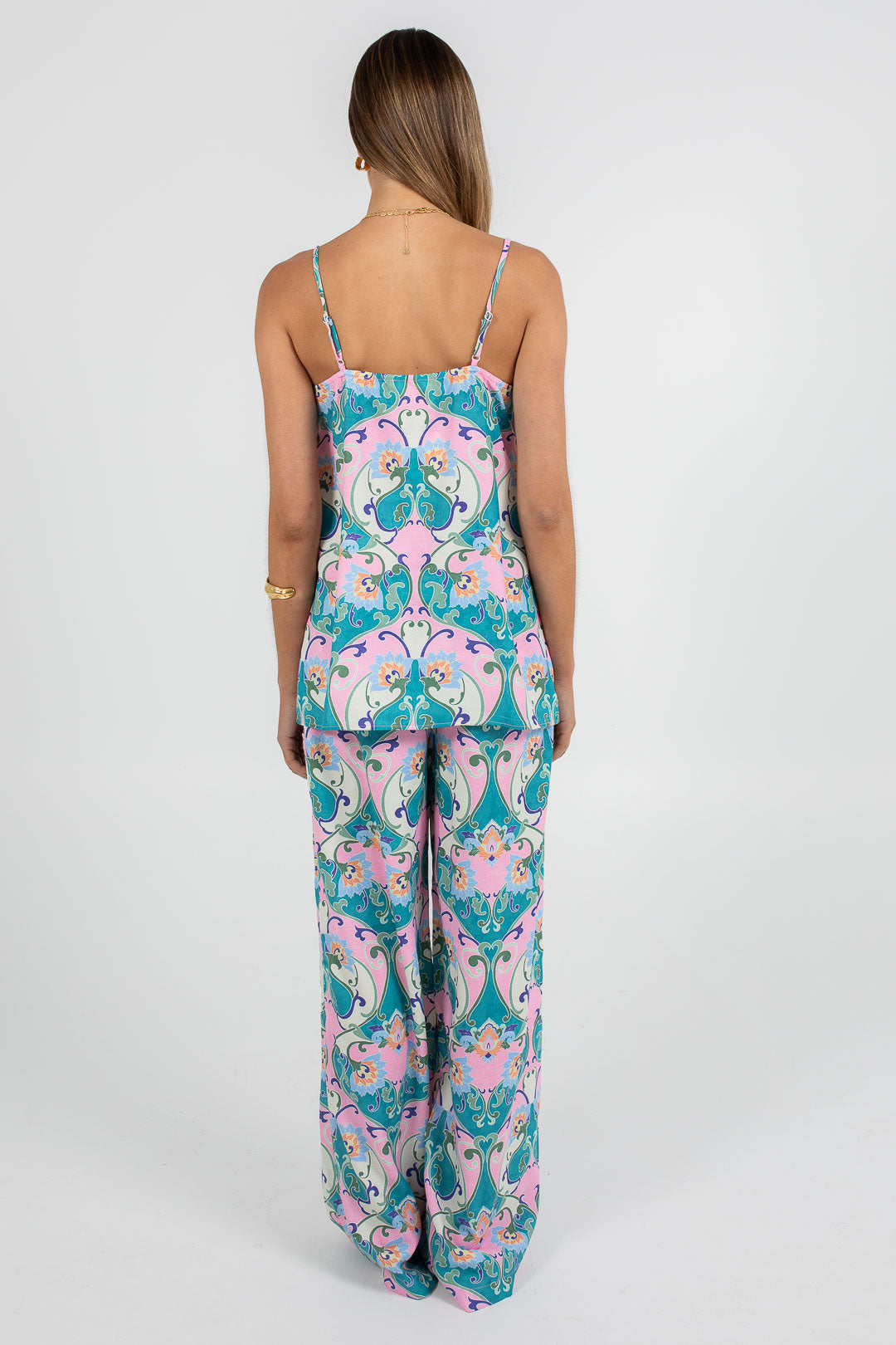 Viola Top Charm Print