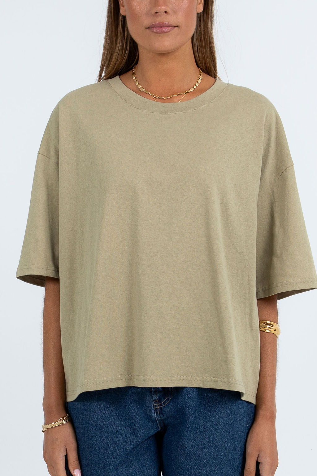 Kell Tee Soft Khaki