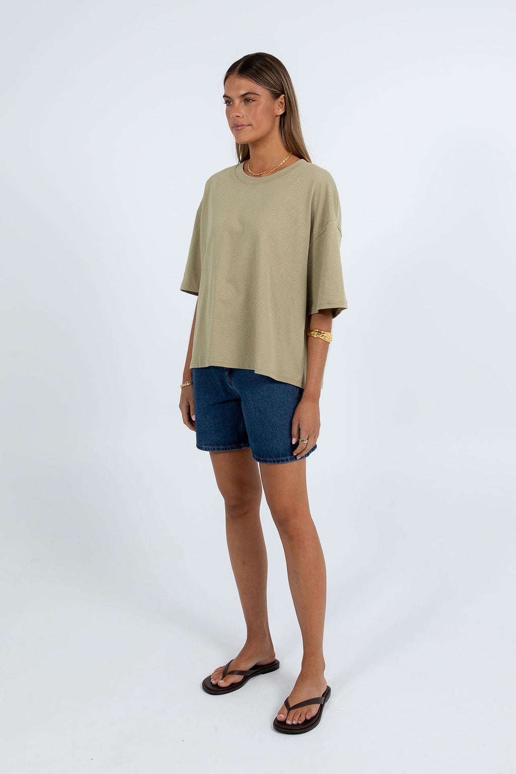 Kell Tee Soft Khaki