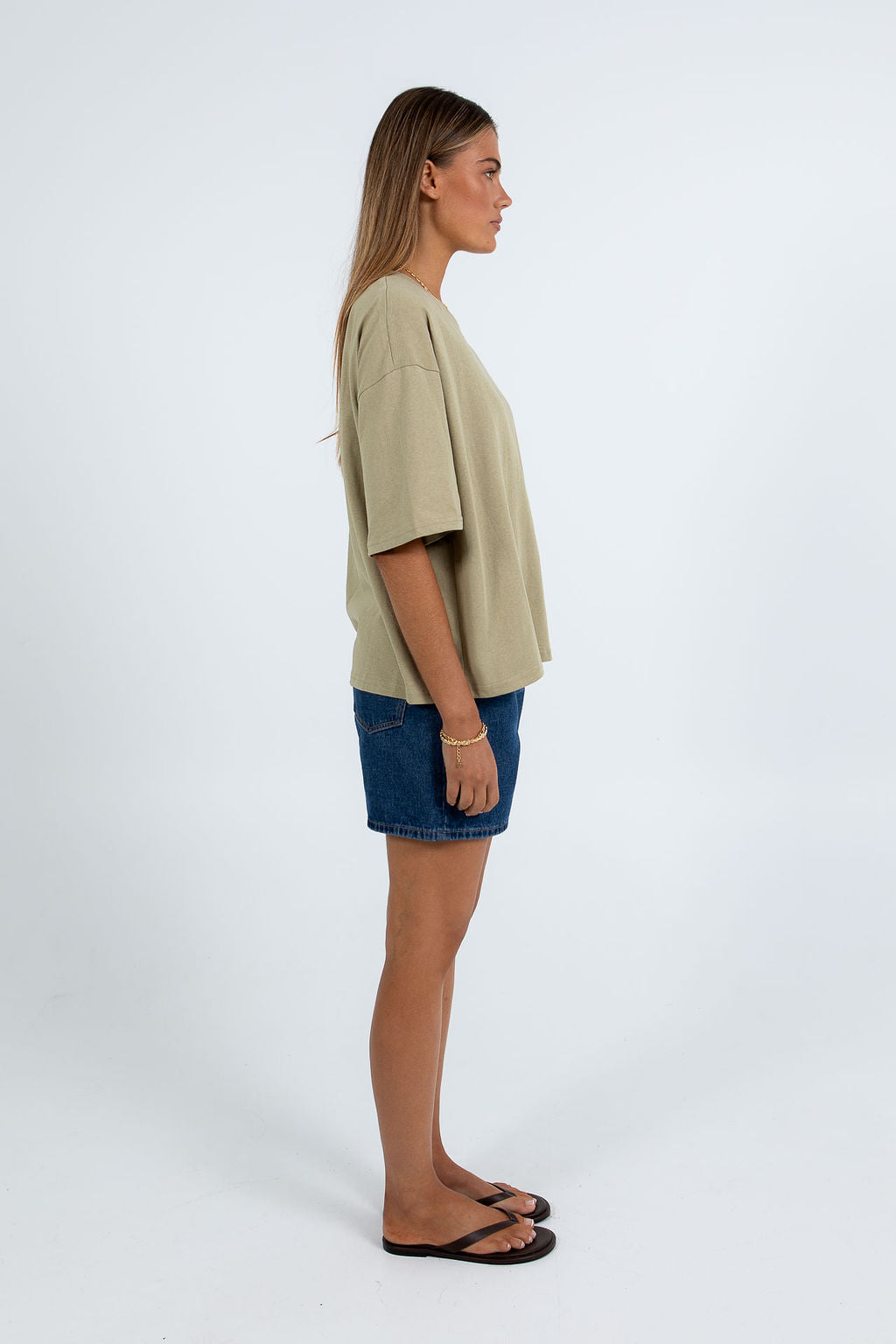 Kell Tee - Soft Khaki