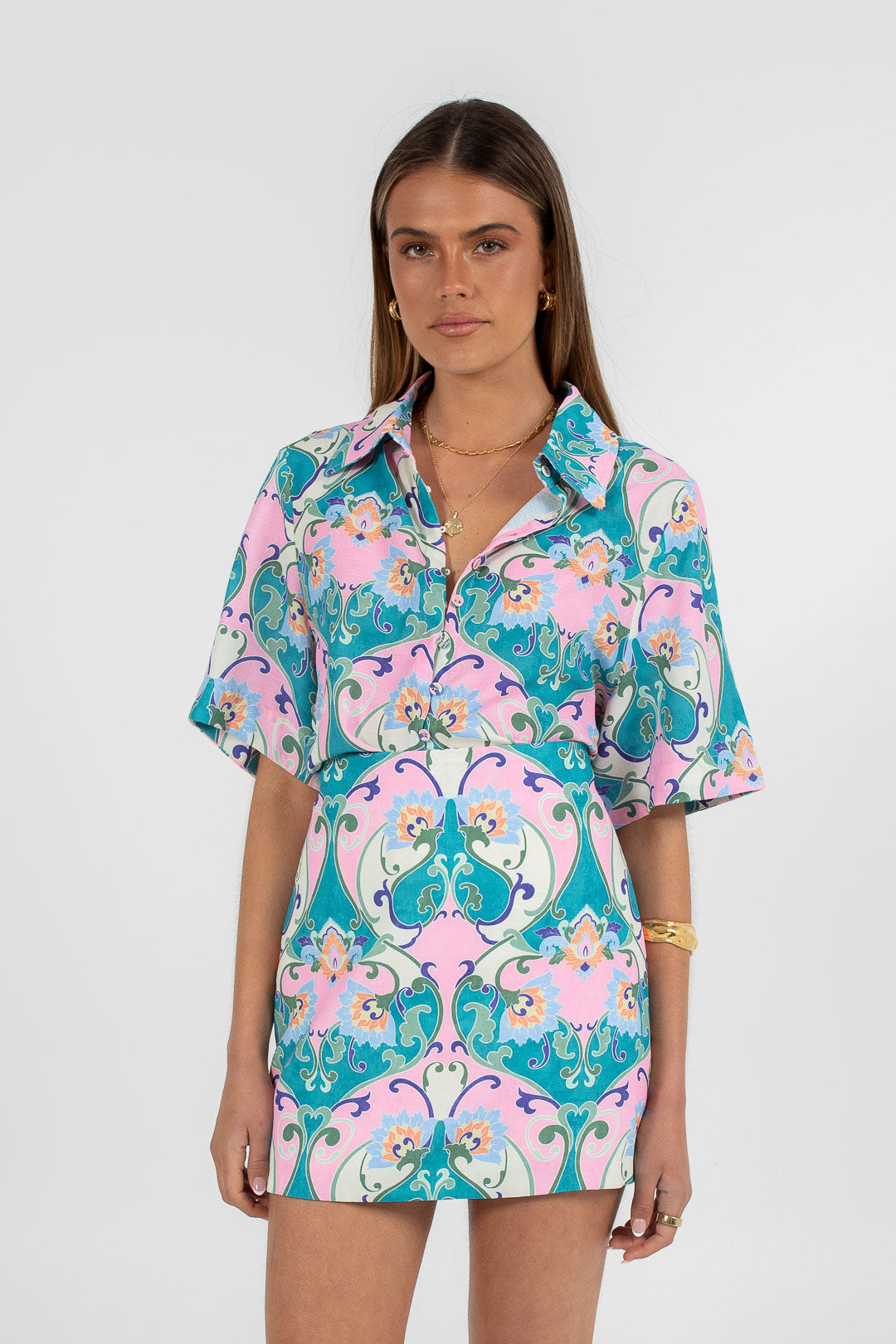 Taman Shirt Charm Print