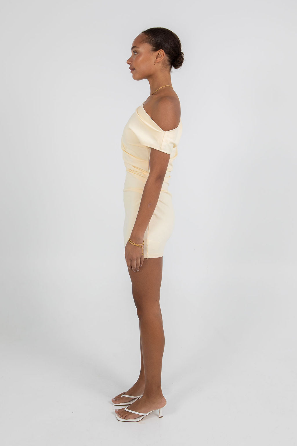 Brydie Mini Dress - Butter