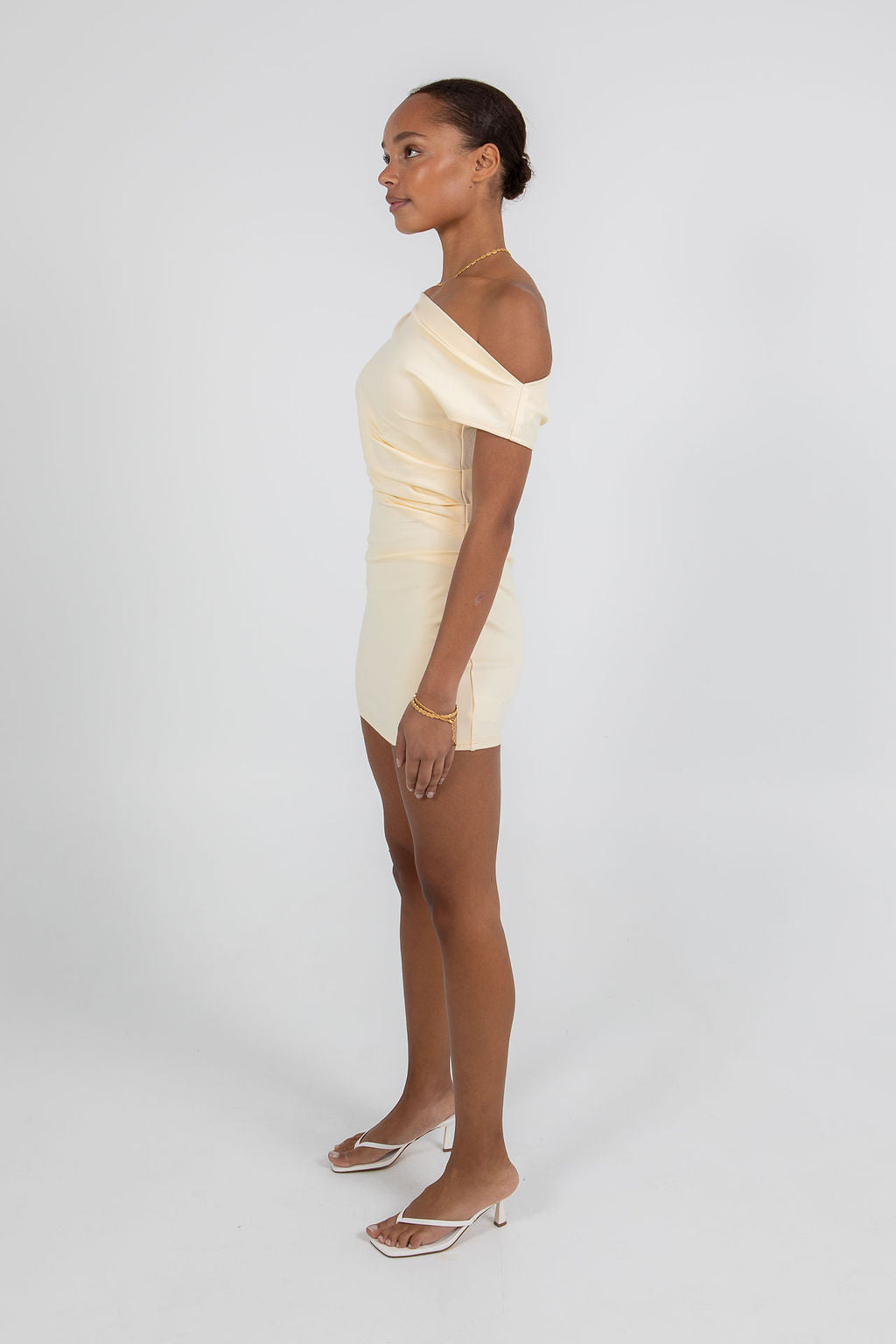 Brydie Mini Dress - Butter