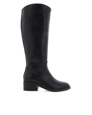 Quincy Knee-high Boots Black