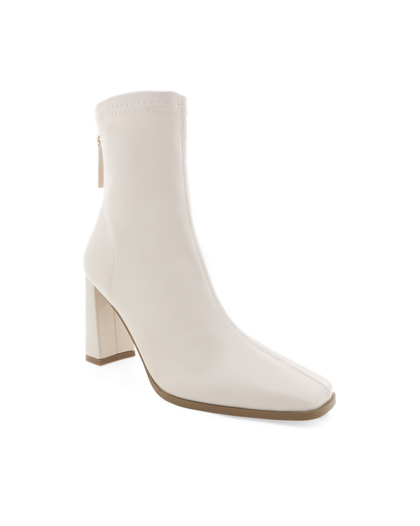 Zade Ankle Boots - Ivory