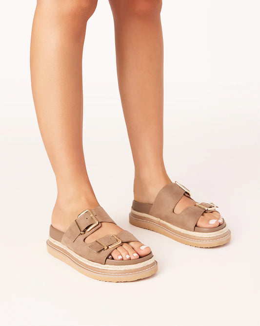 Alder Sandals - Fawn Suede
