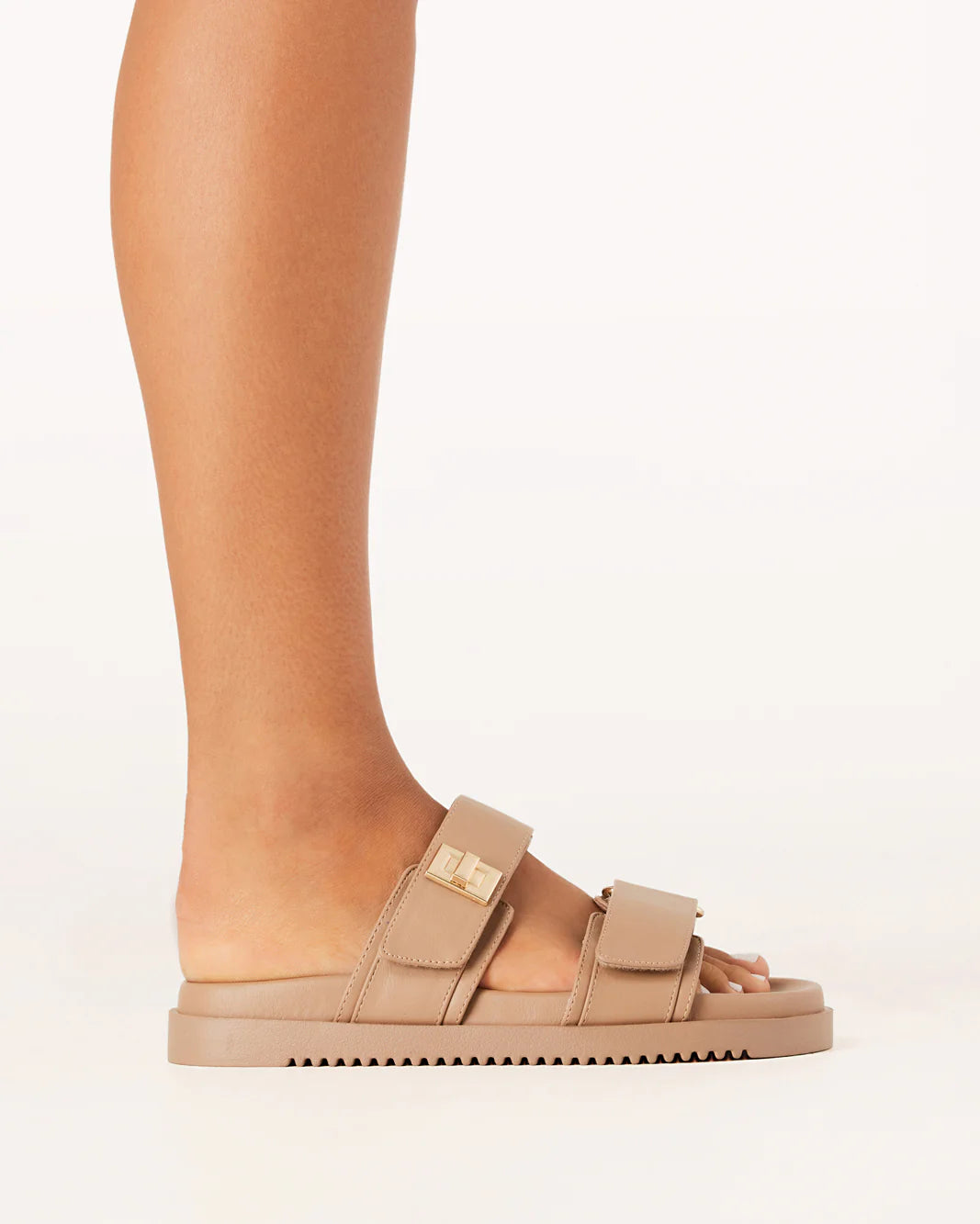 Amylee Sandals Light Cashew