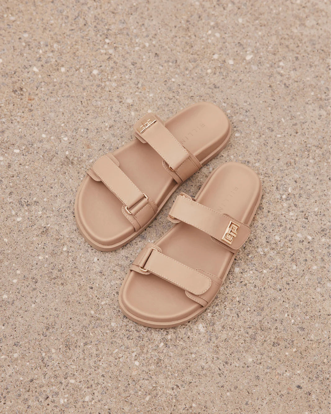 Amylee Sandals Light Cashew