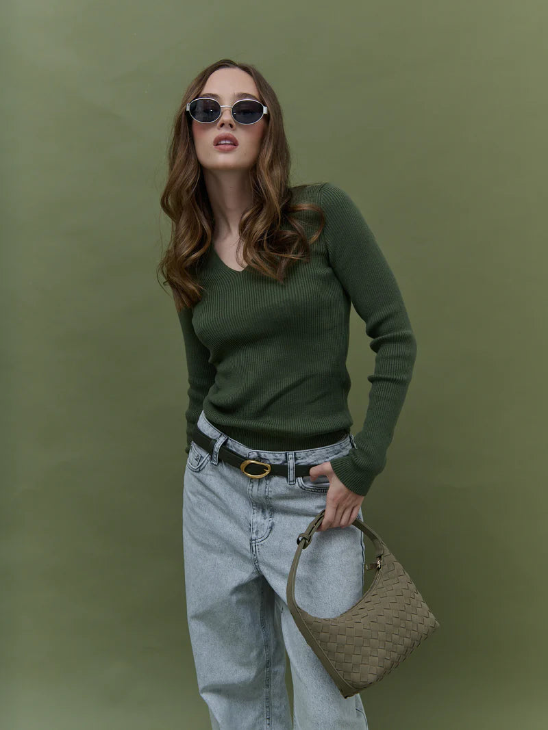Cleo Bag - Khaki Green