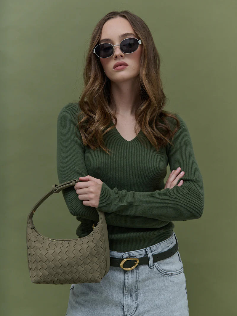 Cleo Bag - Khaki Green