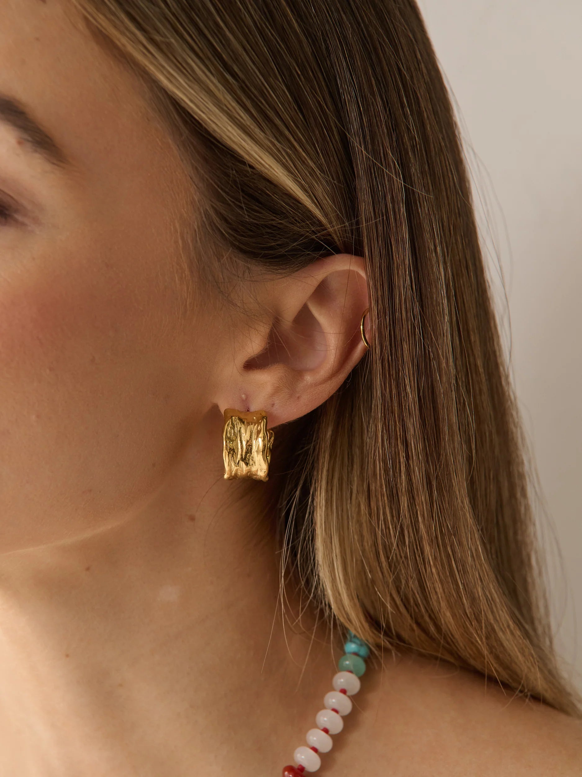 Pennie Earrings Gold