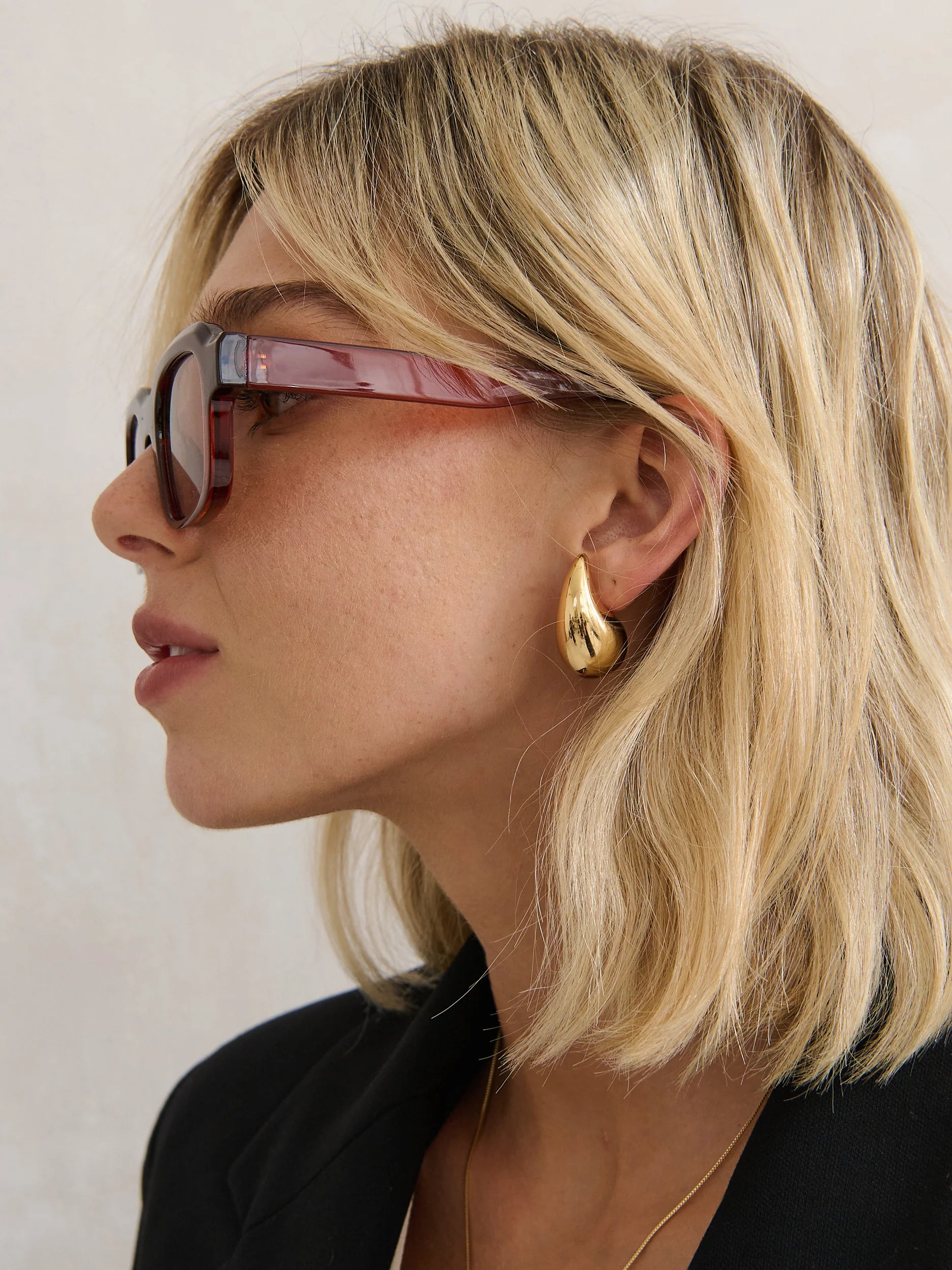 Preto Earrings Gold