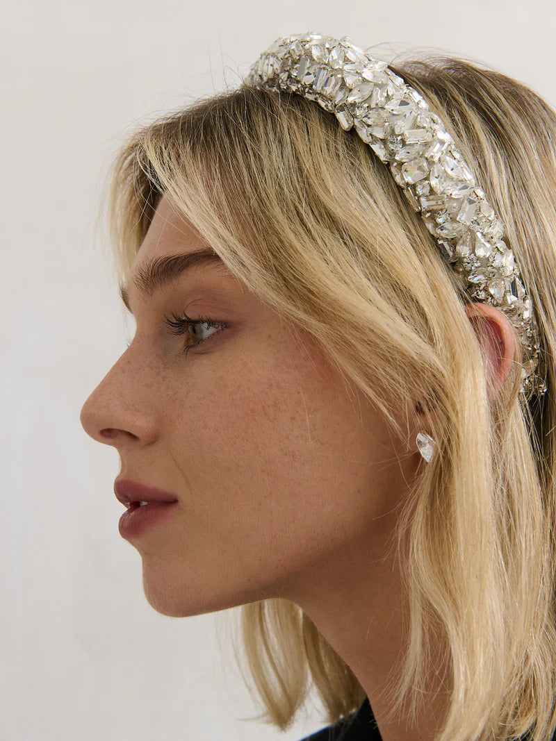 Mirage Stud Earrings - Silver