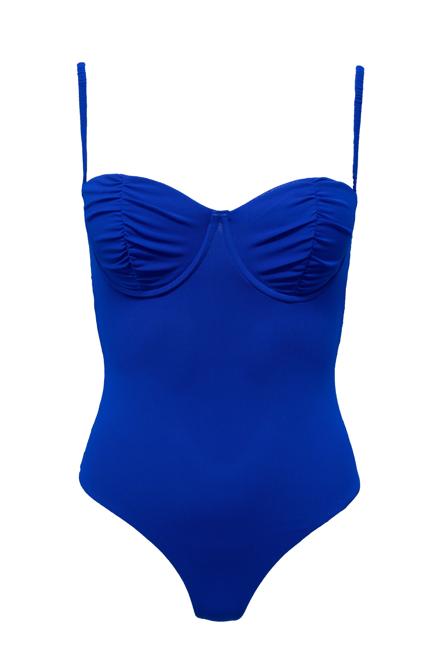 Pip Bodysuit - Cobalt Blue Mesh