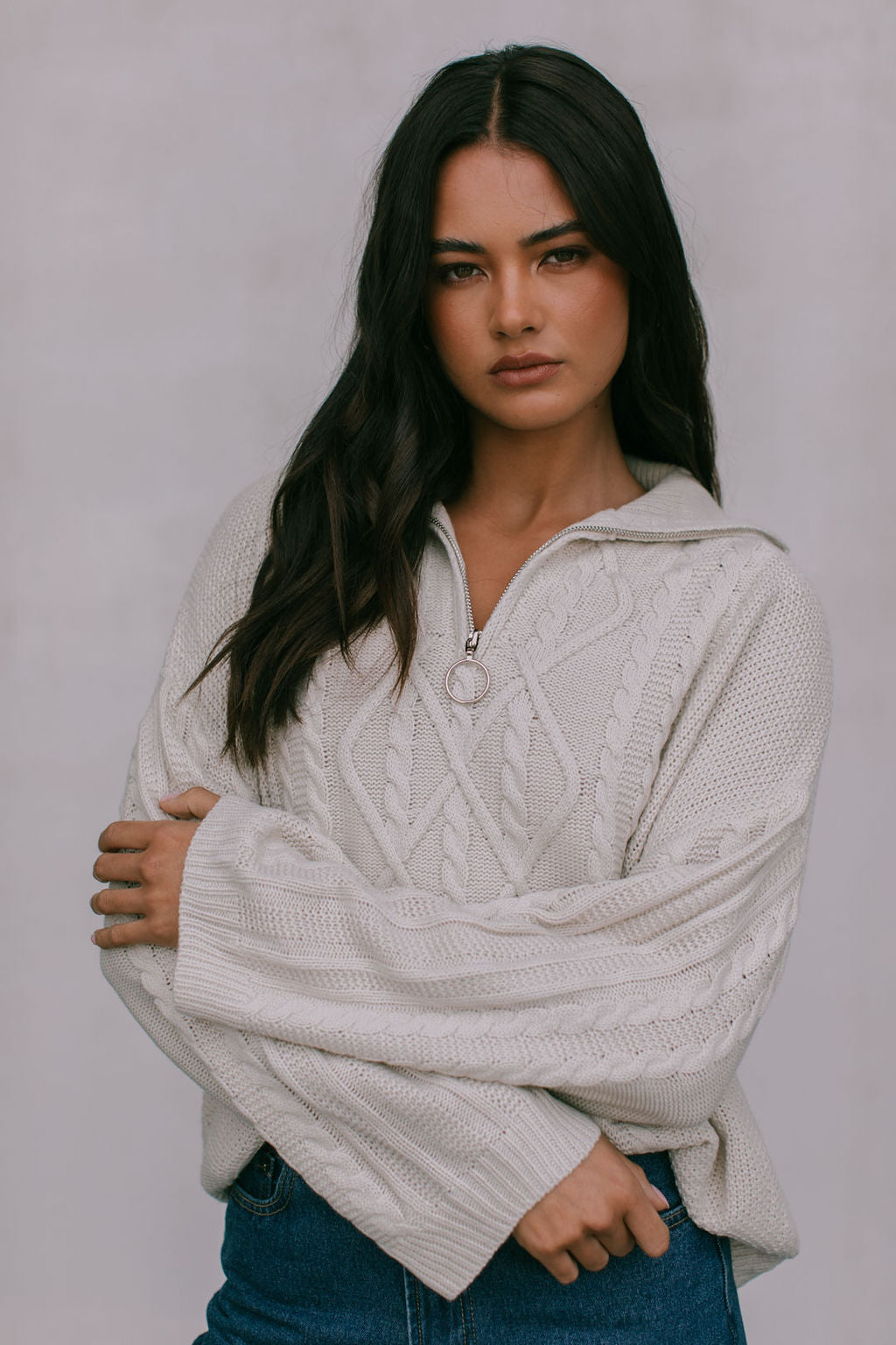 Quilber Jumper - Beige