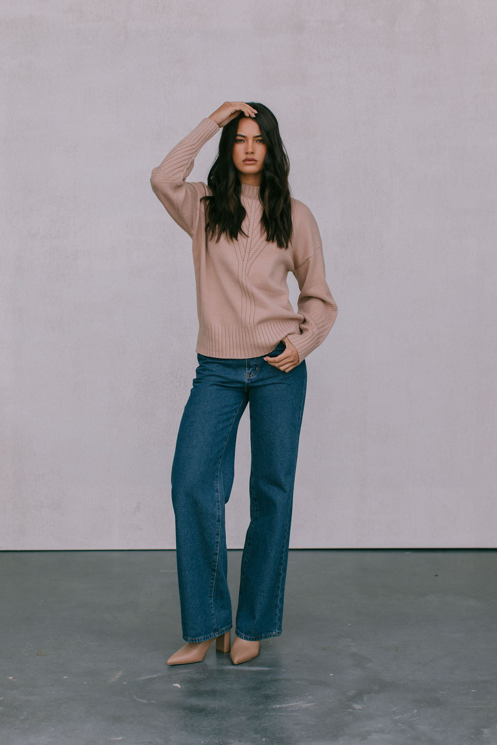 Greya Jumper - Latte