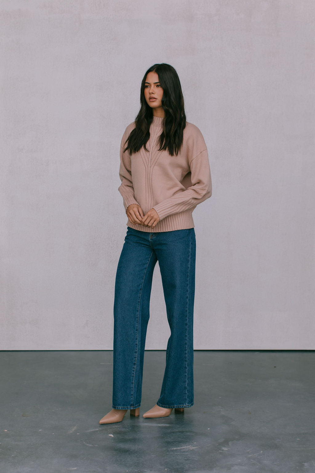 Greya Jumper - Latte