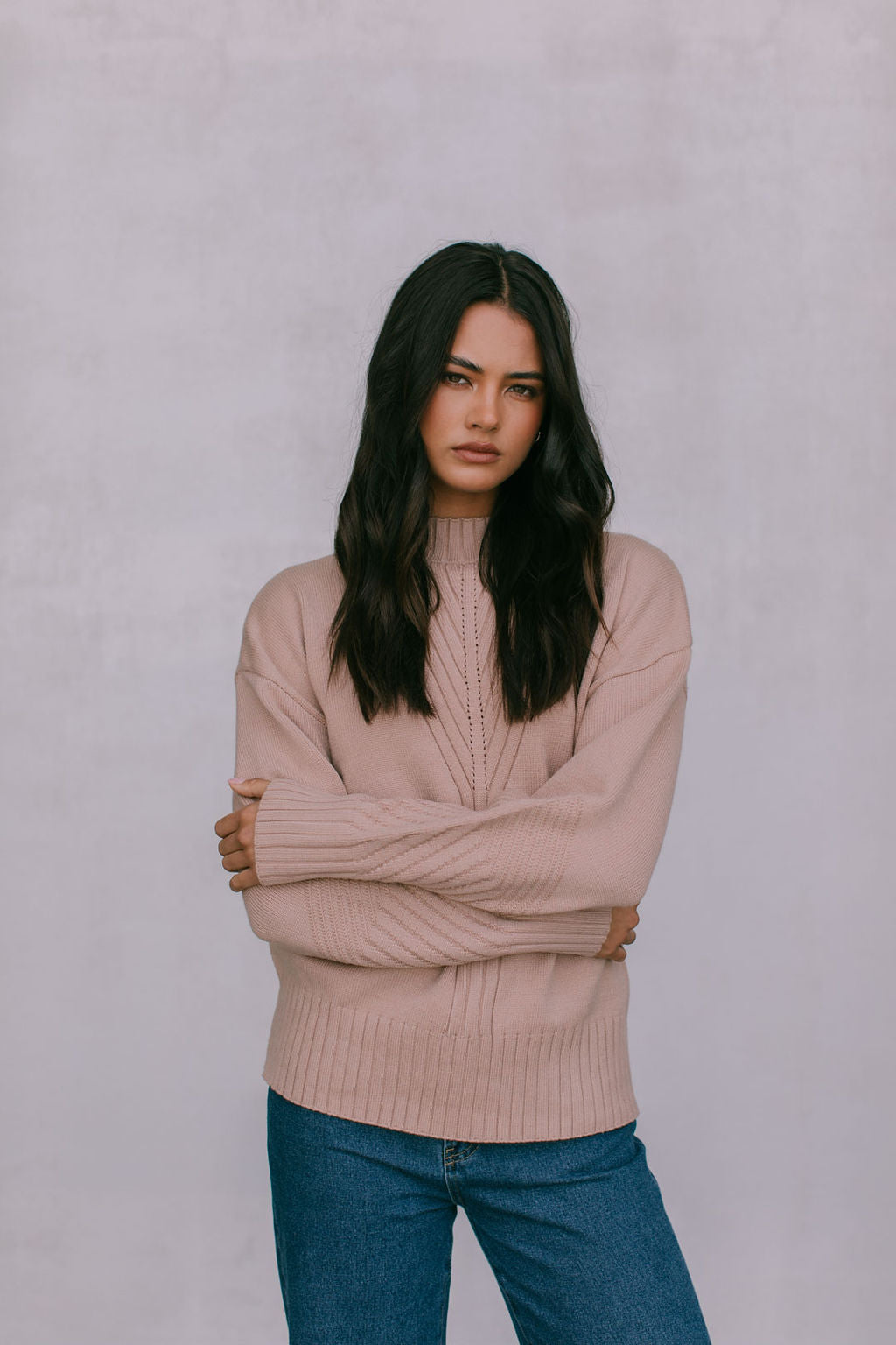 Greya Jumper - Latte